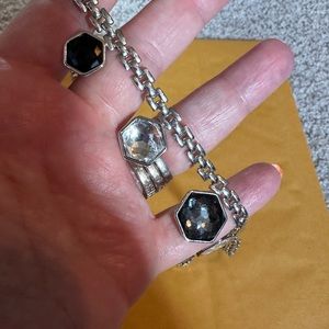 Touchstone crystal necklace